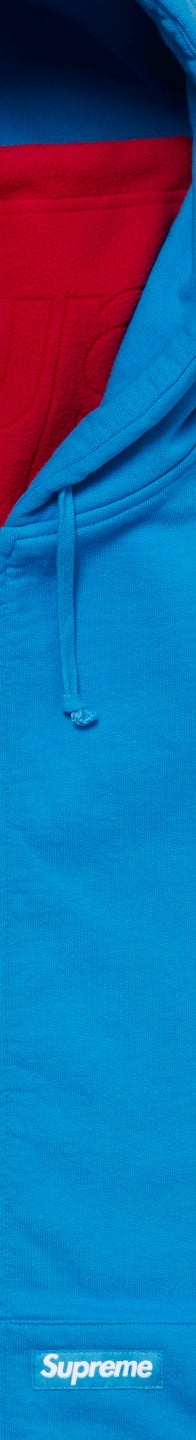 Double Hood Facemask Zip Up Hooded Sweatshirt view 6